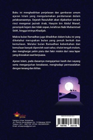 Islam Wasathiyah Tasamuh Cinta Damai - Back Cover